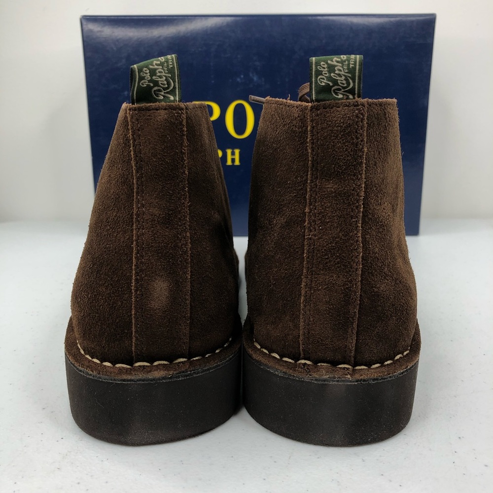 Polo Ralph Lauren Talan Chukka Brown Suede Boots - Picture 6 of 10